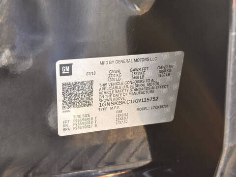 2019 Chevrolet Tahoe LT