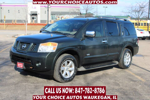 2008 Nissan Armada for sale at Your Choice Autos - Waukegan in Waukegan IL