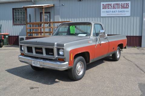 1973 GMC Sierra 1500 for sale at Dave's Auto Sales in Winthrop MN