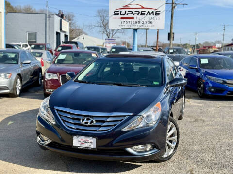 2013 Hyundai Sonata for sale at Supreme Auto Sales in Chesapeake VA