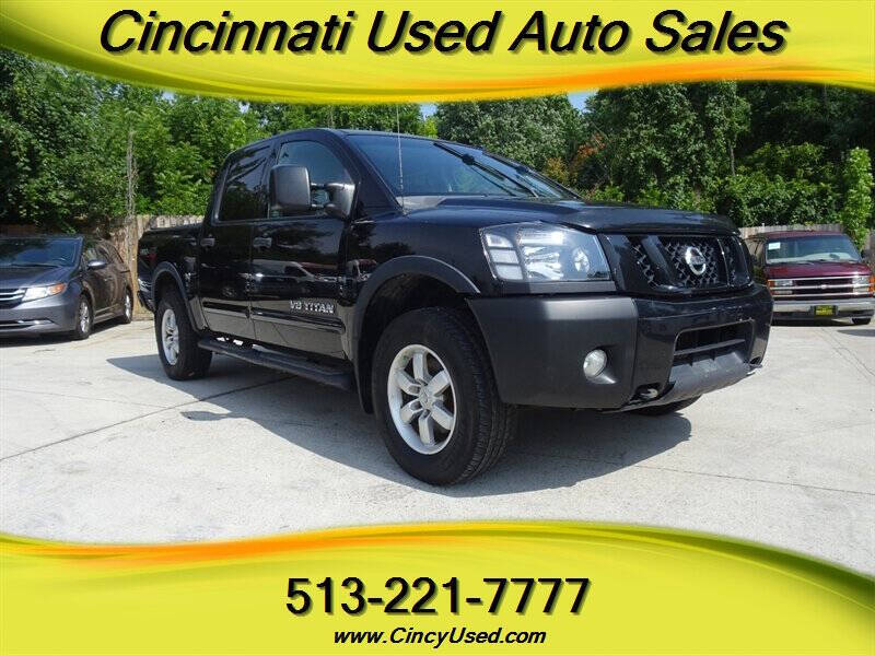2012 Nissan Titan for sale at Cincinnati Used Auto Sales in Cincinnati OH