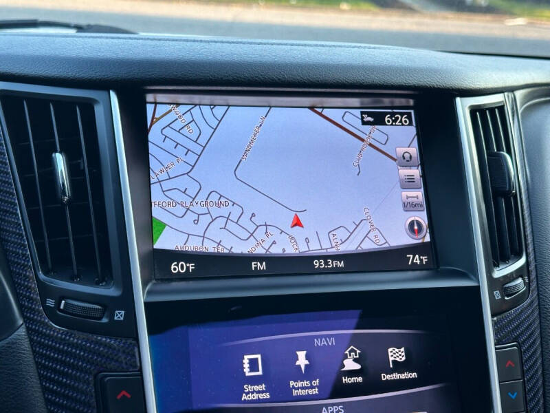 2017 Infiniti Q60 Red Sport 400