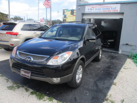 2011 Hyundai Veracruz for sale at K & V AUTO SALES LLC in Hollywood FL