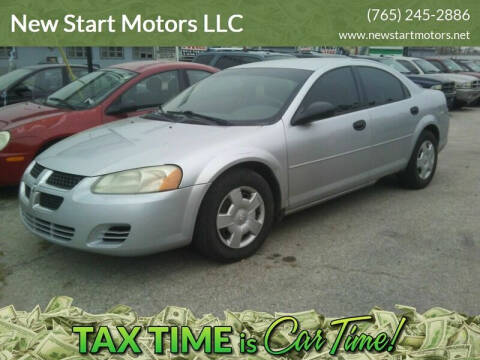 2004 Dodge Stratus for sale at New Start Motors LLC - Crawfordsville in Crawfordsville IN