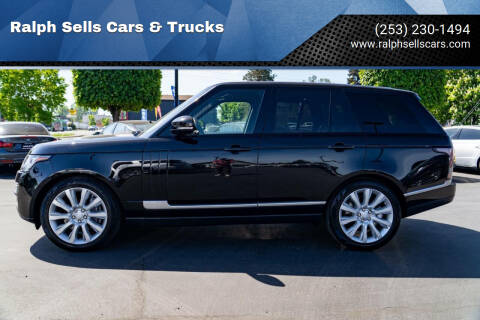 2017 Land Rover Range Rover Supercharged