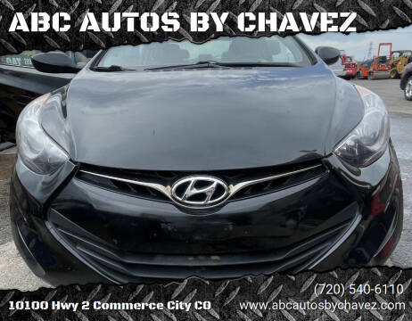 2013 Hyundai Elantra Coupe for sale at ABC AUTOS BY CHAVEZ in Commerce City CO