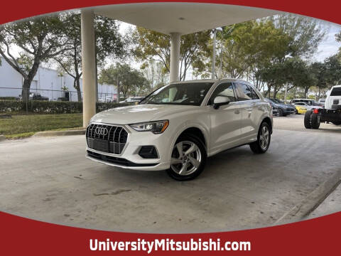 2020 Audi Q3 for sale at University Mitsubishi in Davie FL