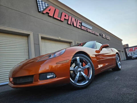 2009 Chevrolet Corvette for sale at Alpine Motors Certified Pre-Owned in Wantagh NY