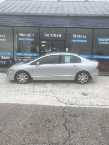 2010 Honda Civic for sale at Georgia Certified Motors in Stockbridge GA