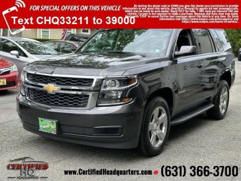 2018 Chevrolet Tahoe for sale at CERTIFIED HEADQUARTERS in Saint James NY