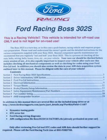 2014 Ford Mustang Boss 302