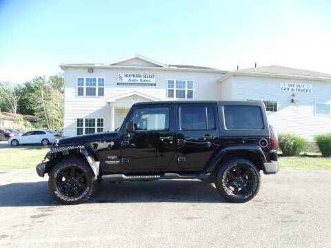 2012 Jeep Wrangler Unlimited for sale at SOUTHERN SELECT AUTO SALES in Medina OH