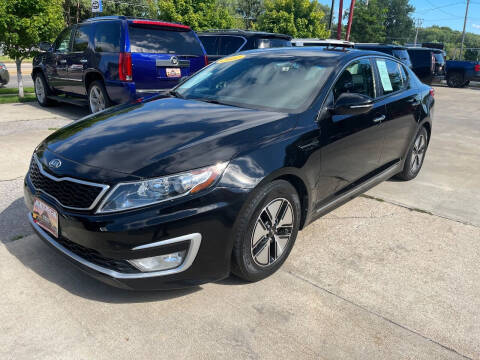 2012 Kia Optima Hybrid for sale at Azteca Auto Sales LLC in Des Moines IA