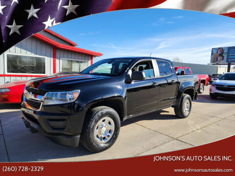 2018 Chevrolet Colorado for sale at Johnson's Auto Sales Inc. in Decatur IN