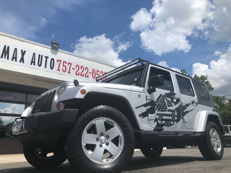 2010 Jeep Wrangler Unlimited for sale at Trimax Auto Group in Norfolk VA