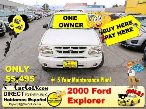 2000 Ford Explorer for sale at The Car Company in Las Vegas NV