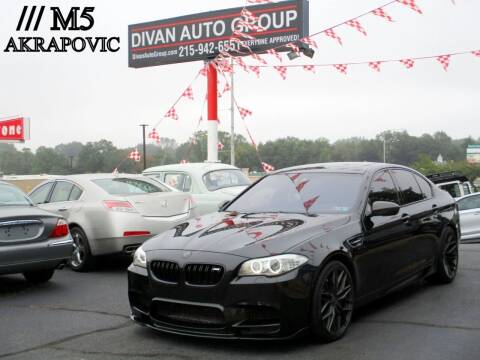 2013 BMW M5 for sale at Divan Auto Group in Feasterville Trevose PA
