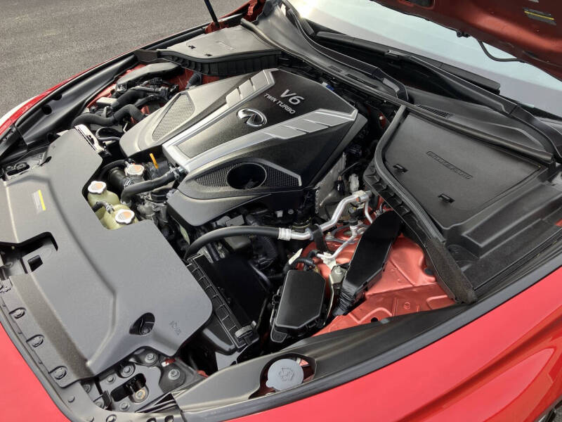 2017 Infiniti Q60 Red Sport 400