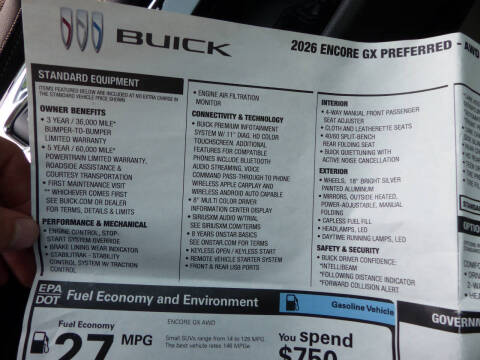 2026 Buick Encore GX Preferred