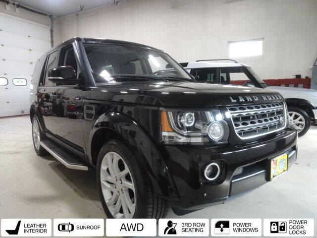 2016 Land Rover LR4 for sale at Marquis Motorcars Inc in East Bridgewater MA