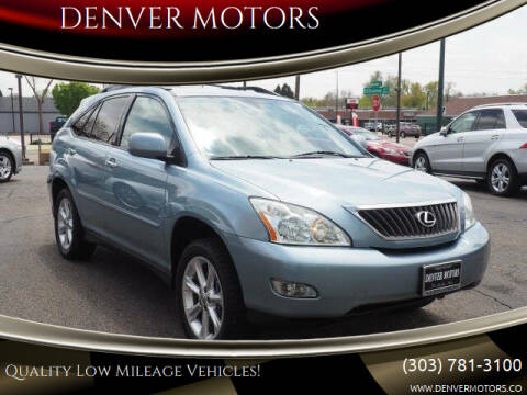 2008 Lexus RX 350 for sale at DENVER MOTORS in Englewood CO