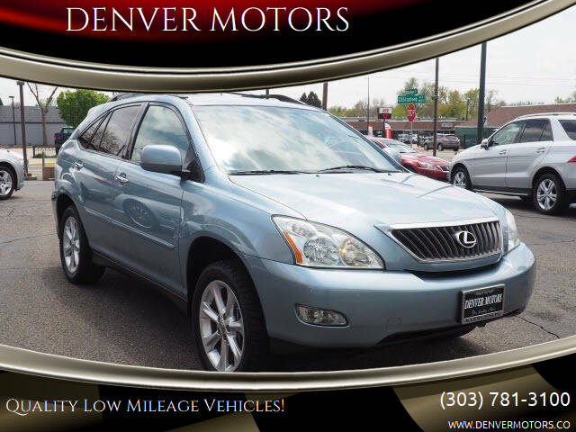 2008 Lexus RX 350 for sale at DENVER MOTORS in Englewood CO