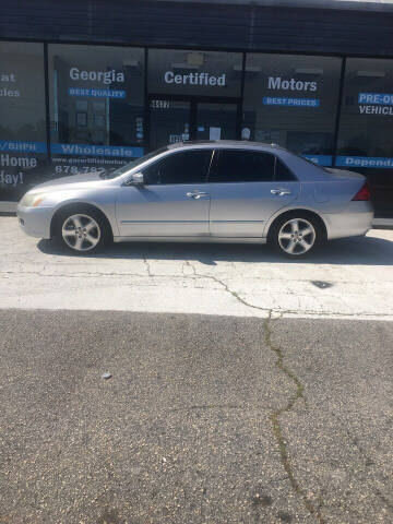 2006 Honda Accord for sale at Georgia Certified Motors in Stockbridge GA