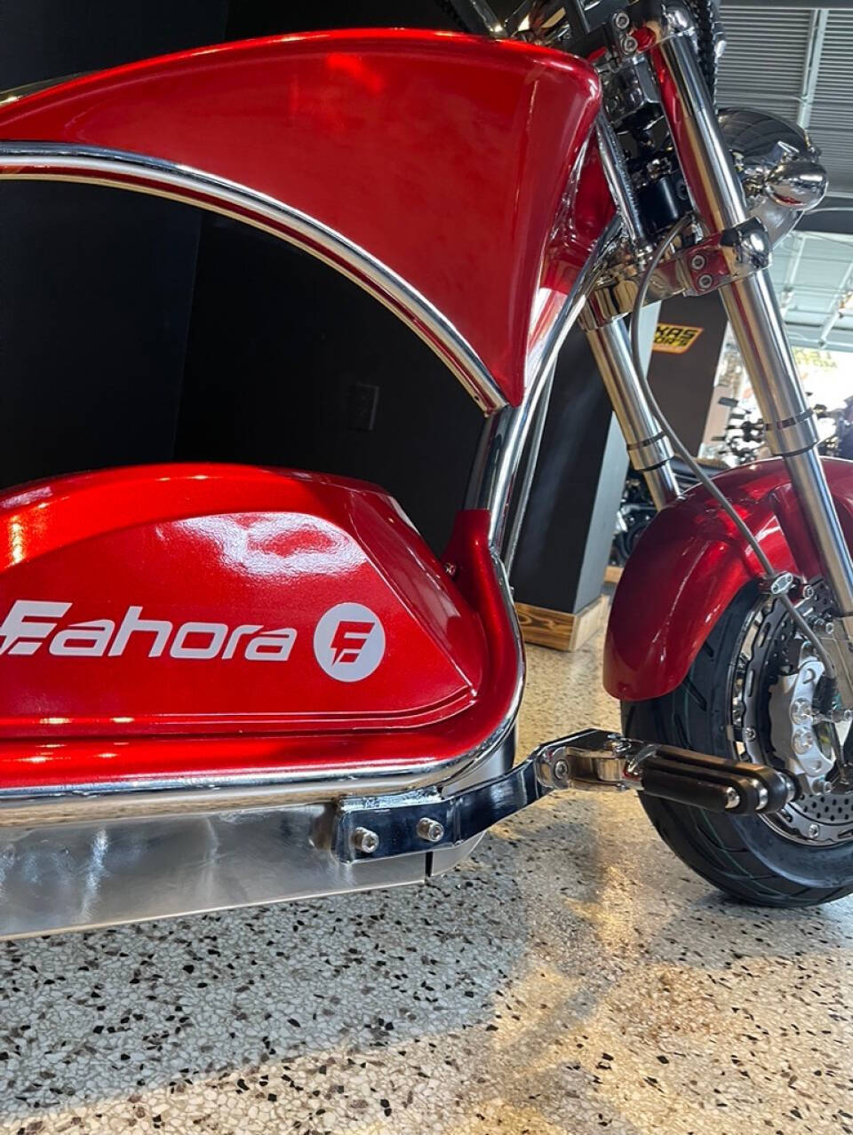 2023 EAHORA M1PS CHOOPER CHROME 4000W 65MPH for sale at TEXAS MOTORS POWERSPORT in ORLANDO, FL