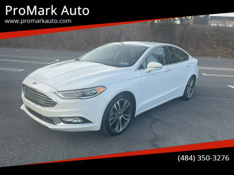 2017 Ford Fusion for sale at Sabra Auto Group in Whitehall PA