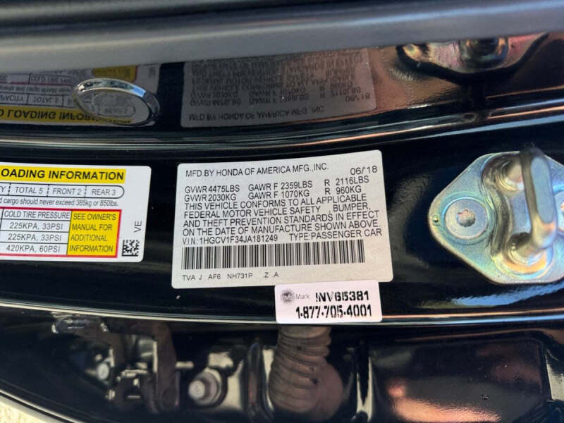 2018 Honda Accord Sport