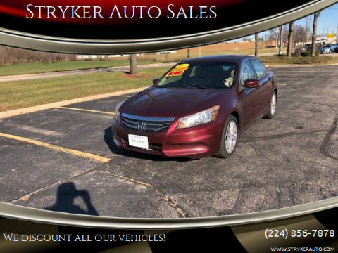 2011 Honda Accord for sale at Stryker Auto Sales in South Elgin IL