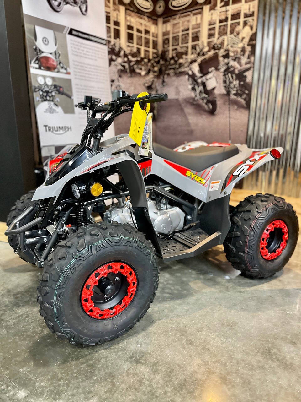 2024 SYXMOTO  PRO SERIES ATV SY125 for sale at TEXAS MOTORS POWERSPORT in ORLANDO, FL