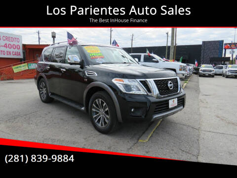 2019 Nissan Armada for sale at Los Parientes Auto Sales in Houston TX
