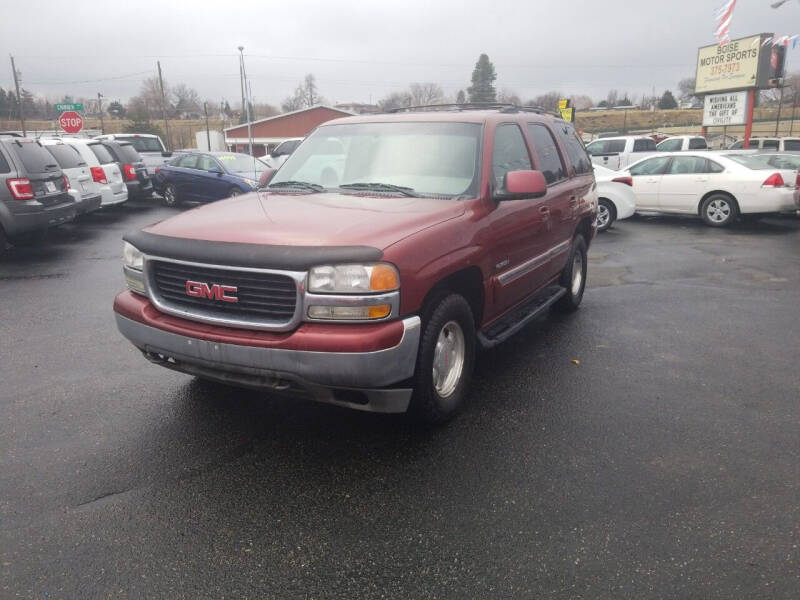 2001 GMC Yukon for sale at Boise Motor Sports in Boise ID