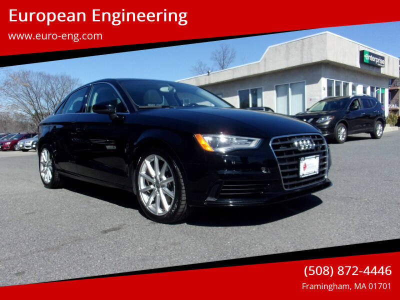 2015 Audi A3 for sale at European Engineering in Framingham MA