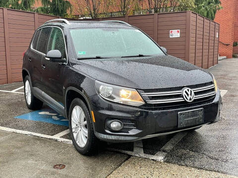 2013 Volkswagen Tiguan for sale at KG MOTORS in West Newton MA