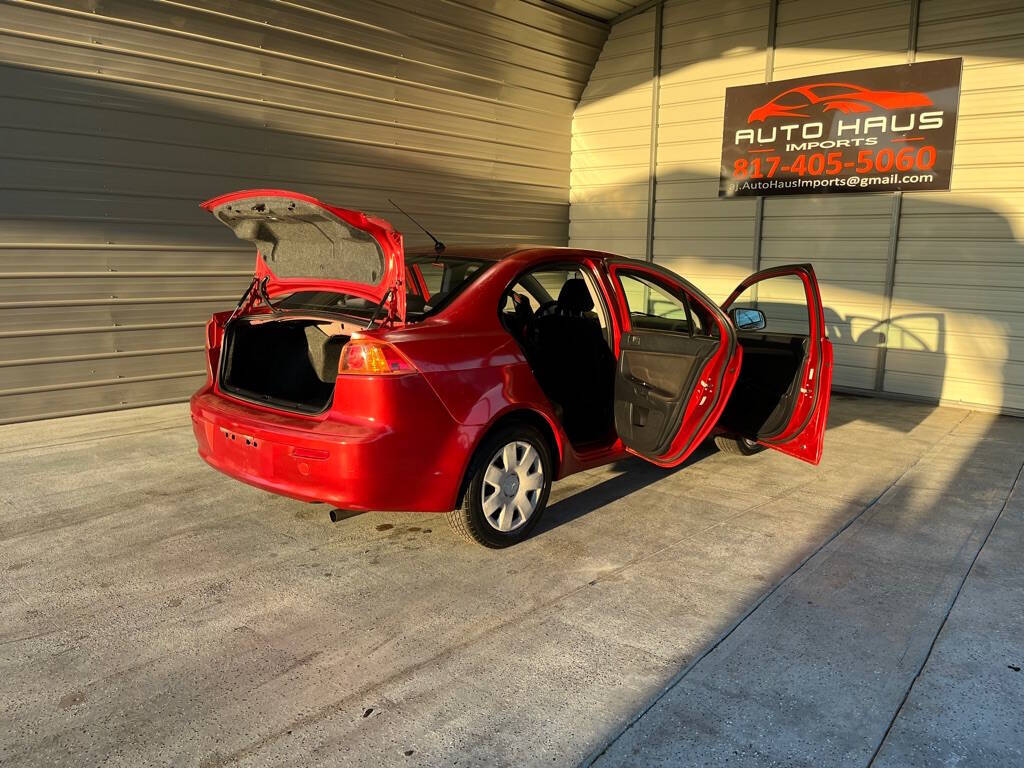 2009 Mitsubishi Lancer for sale at Auto Haus Imports in Grand Prairie, TX