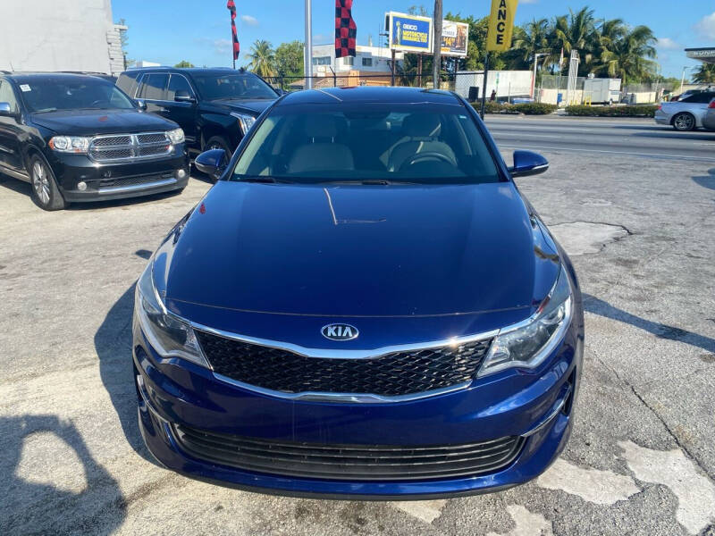 2016 Kia Optima for sale at America Auto Wholesale Inc in Miami FL