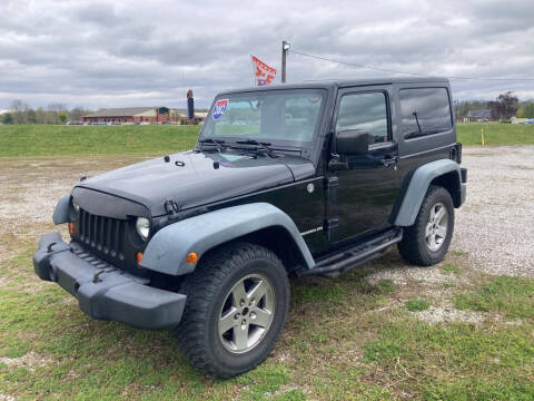 2012 Jeep Wrangler for sale at AUTOFARM DALEVILLE in Daleville IN