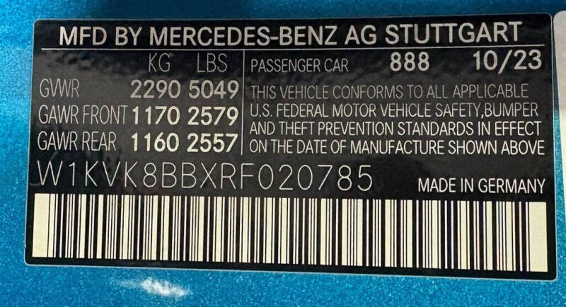 2024 Mercedes-Benz SL-Class AMG SL 63