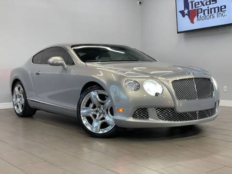 2012 Bentley Continental for sale at Texas Prime Motors in Houston TX