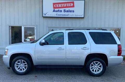 2013 Chevrolet Tahoe for sale at Certified Auto Sales in Des Moines IA