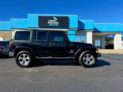 2016 Jeep Wrangler Unlimited for sale at Credit Builders Auto in Texarkana TX