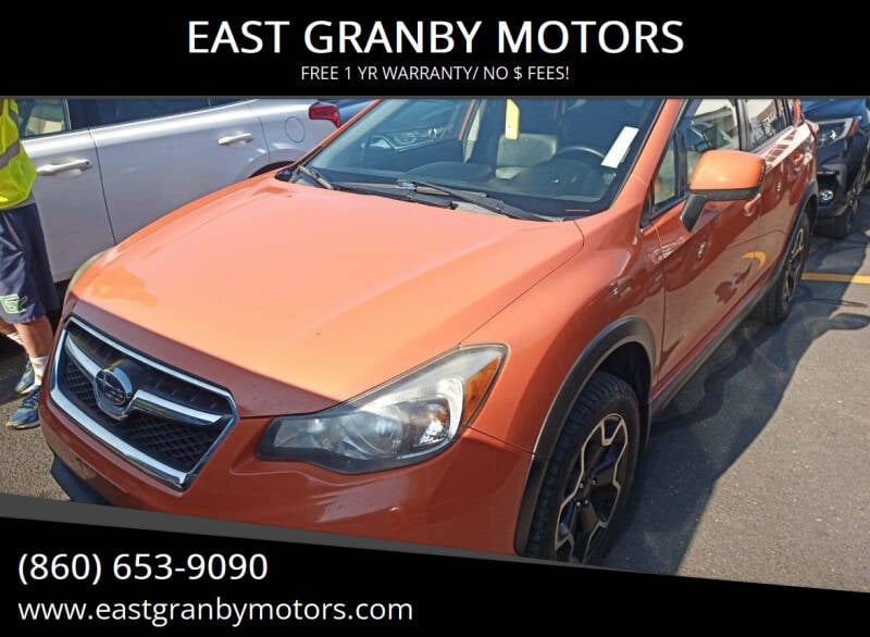 2013 Subaru XV Crosstrek for sale at EAST GRANBY MOTORS in East Granby CT