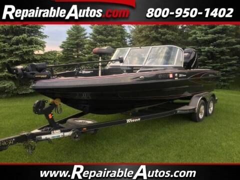2016 Triton Fishing Boat for sale at Ken's Auto in Strasburg ND