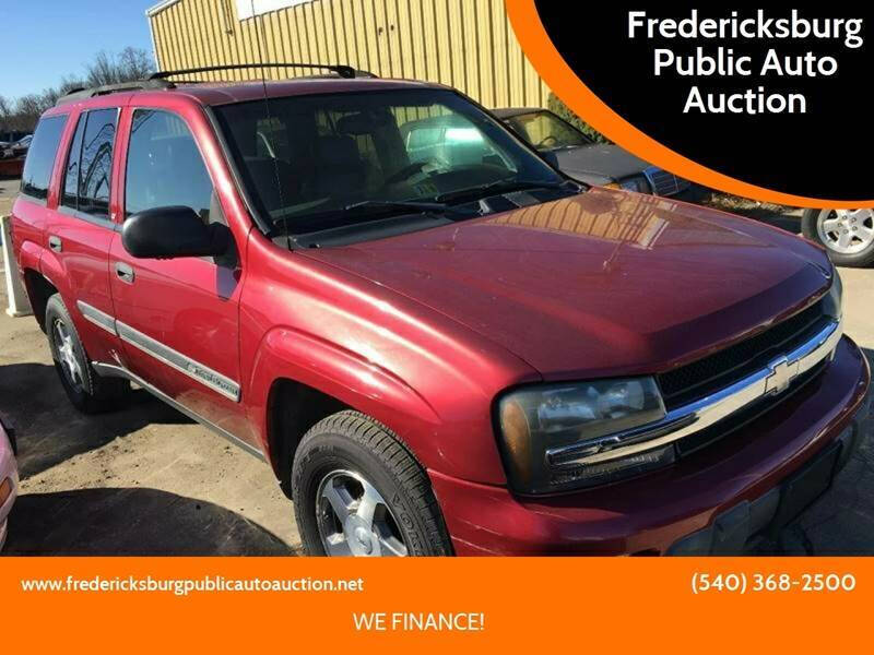 2002 Chevrolet TrailBlazer for sale at FPAA in Fredericksburg VA