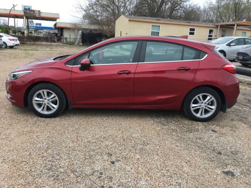 2017 Chevrolet Cruze for sale at R and L Sales of Corsicana in Corsicana TX