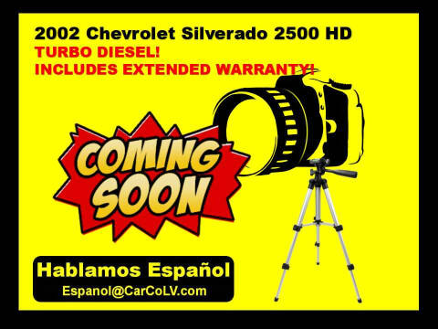 2002 Chevrolet Silverado 2500HD for sale at The Car Company in Las Vegas NV