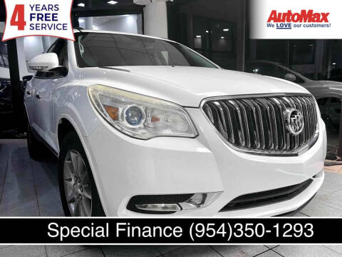 2016 Buick Enclave for sale at Auto Max in Hollywood FL