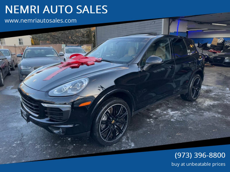 2018 Porsche Cayenne for sale at NEMRI AUTO SALES in Dover NJ